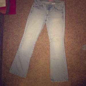 Levi boot cut jeans